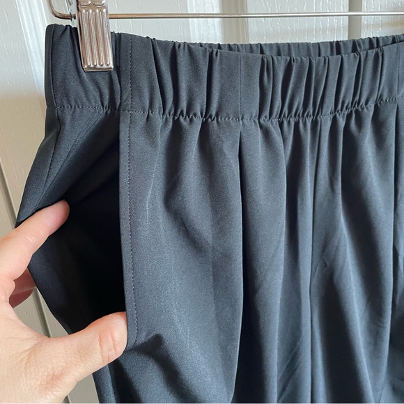 Varley Alana Slim Tapered Cuff Pants Women’s S Black 27” Inseam Soft Lightweight - Picture 6 of 16